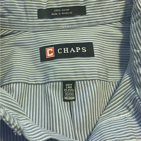 5 men’s shirts, 4 Ralph Lauren, 1 Chaps, all in very good condition, medium - Picture 7 of 10